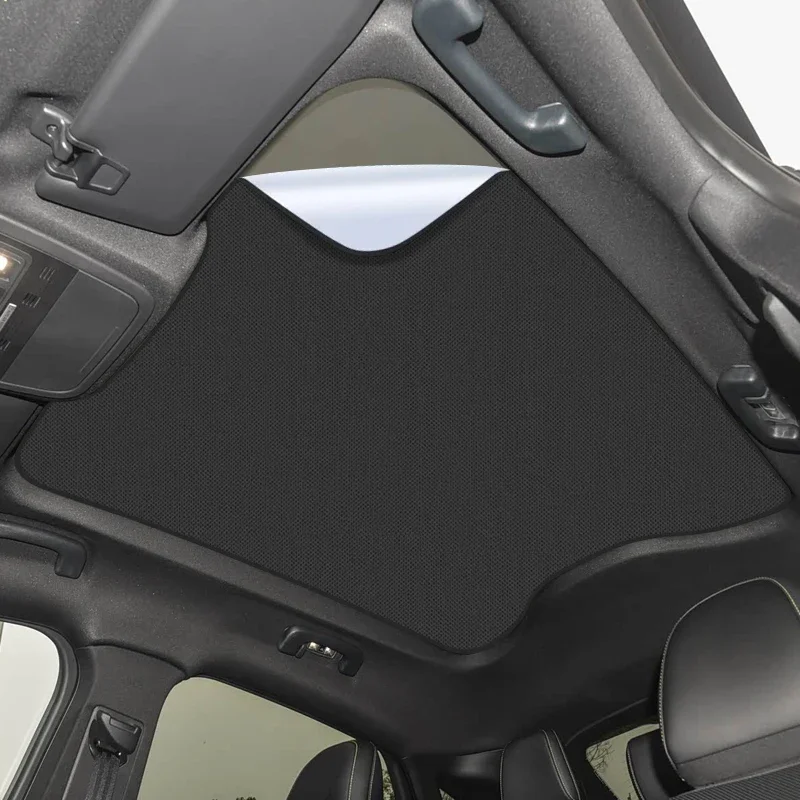 Suede Fabric Sunshade for Ford Mustang Mach-E 2021-Present - UV Protection, Heat Insulation, Static Cling Sunroof Cover
Suede Fabric Sunshade for Ford Mustang Mach-E 2021-Present - UV Protection, Heat Insulation, Static Cling Sunroof Cover