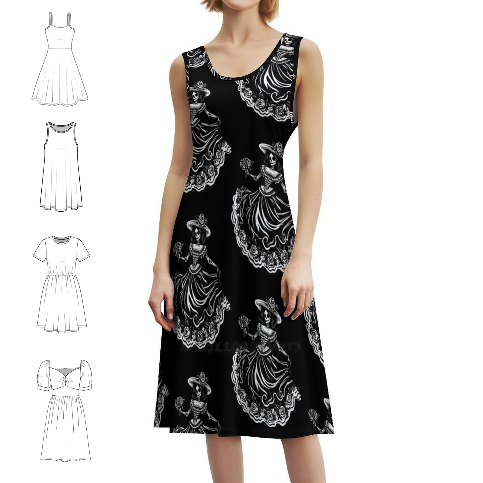 Платье Catrina в корейском стиле для женщин. Элегантное повседневное платье для вечеринки или повседневного ношения. Catrina Latin Woman To Empower Only Dress.
Платье Catrina в корейском стиле для женщин. Элегантное повседневное платье для вечеринки или повседневного ношения. Catrina Latin Woman To Empower Only Dress.