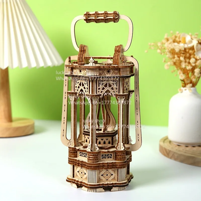 Wooden Lantern Handmade Children's Puzzle Gift Three-dimensional
Wooden Lantern Handmade Children's Puzzle Gift Three-dimensional