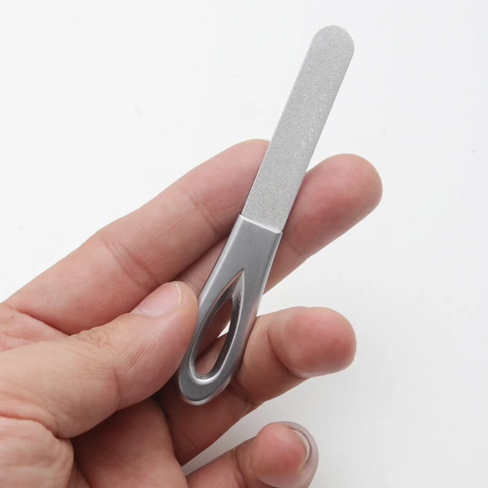 3pcs Double Sided Stainless Steel Nail Files Pedicure Tools Nail Polishing File Manicure H held Removal Salon
3pcs Double Sided Stainless Steel Nail Files Pedicure Tools Nail Polishing File Manicure H held Removal Salon