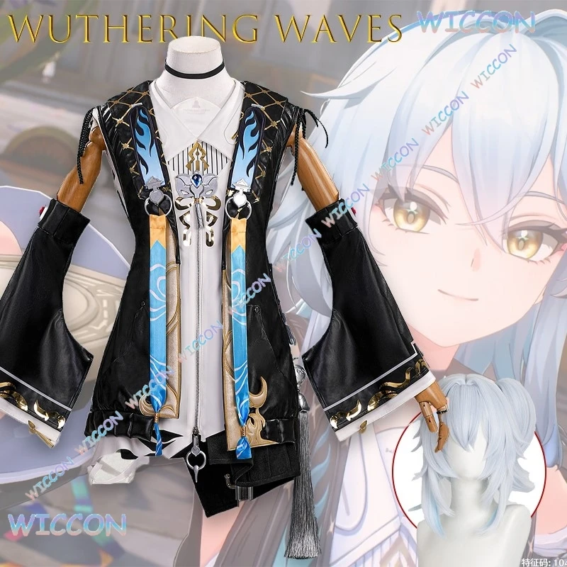 Hemera/Wuthering Waves Bu Ling, наряд для косплея, аниме, игровой костюм кроссовера, женский полный комплект, костюм на Хэллоуин, вечерние, Рождество, Cos
Hemera/Wuthering Waves Bu Ling, наряд для косплея, аниме, игровой костюм кроссовера, женский полный комплект, костюм на Хэллоуин, вечерние, Рождество, Cos