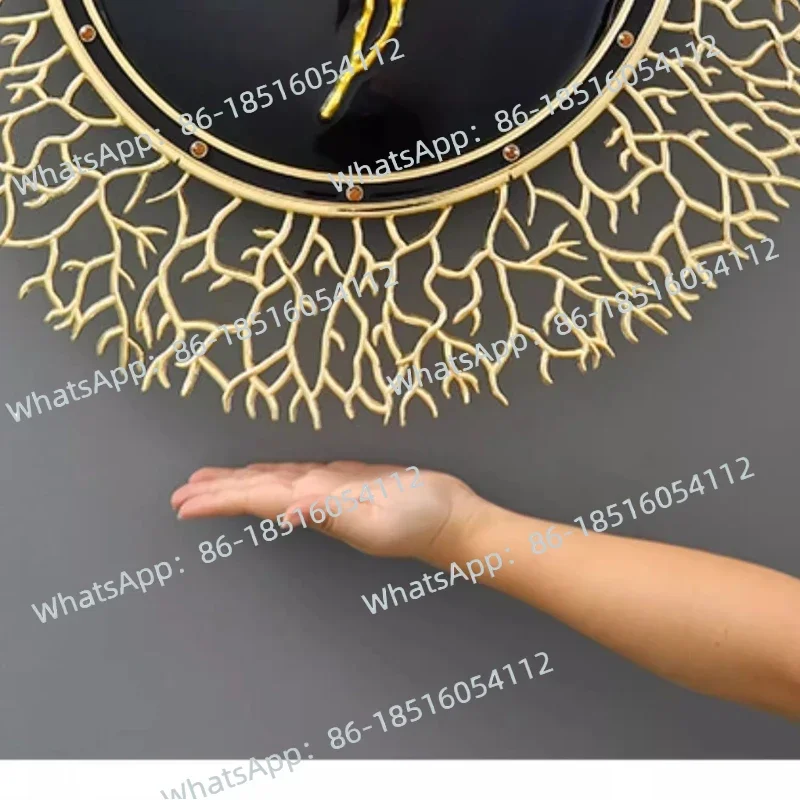 Light luxury high-end porch cabinet entry background wall decoration wall pendant
Light luxury high-end porch cabinet entry background wall decoration wall pendant