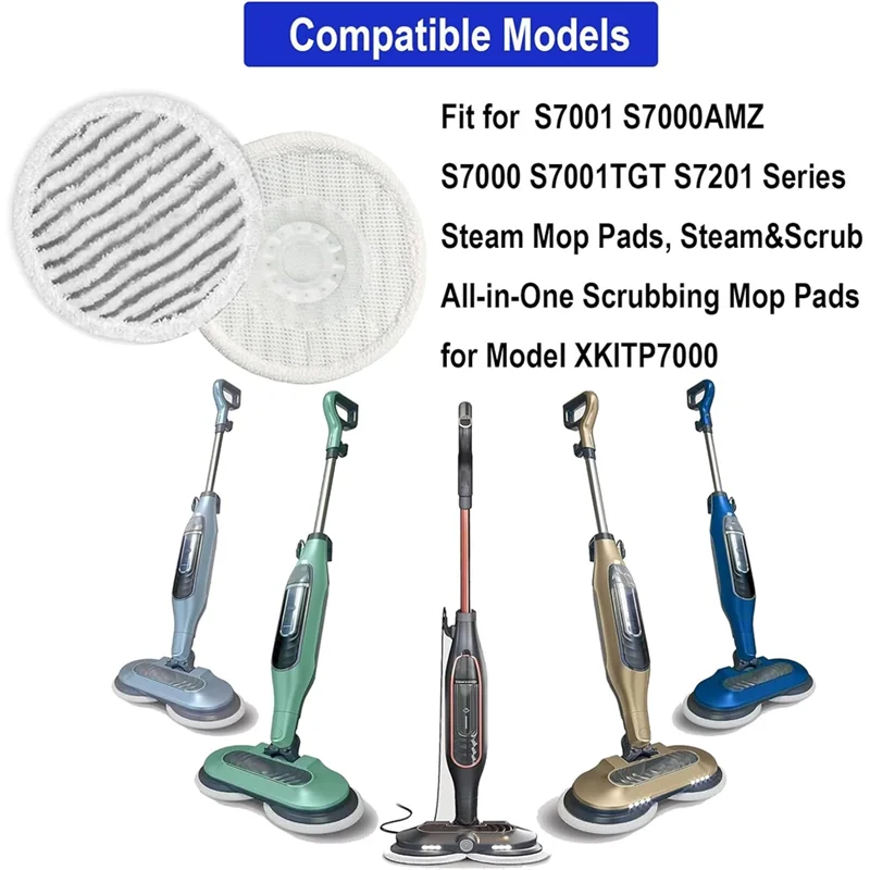 WCS-Steam Mop Replacement Pads For Shark S7000AMZ, S7000 S7001TGT S7201 S7005 S7020 Serie Steam Vacuum Cleaner Accessories
WCS-Steam Mop Replacement Pads For Shark S7000AMZ, S7000 S7001TGT S7201 S7005 S7020 Serie Steam Vacuum Cleaner Accessories