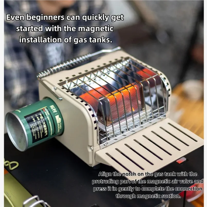 1200W Portable Cassette Gas Stove Mini Camping Heater Fast Heating Outdoor Hiking RV Heater Compact Small Furnace for Travel
1200W Portable Cassette Gas Stove Mini Camping Heater Fast Heating Outdoor Hiking RV Heater Compact Small Furnace for Travel