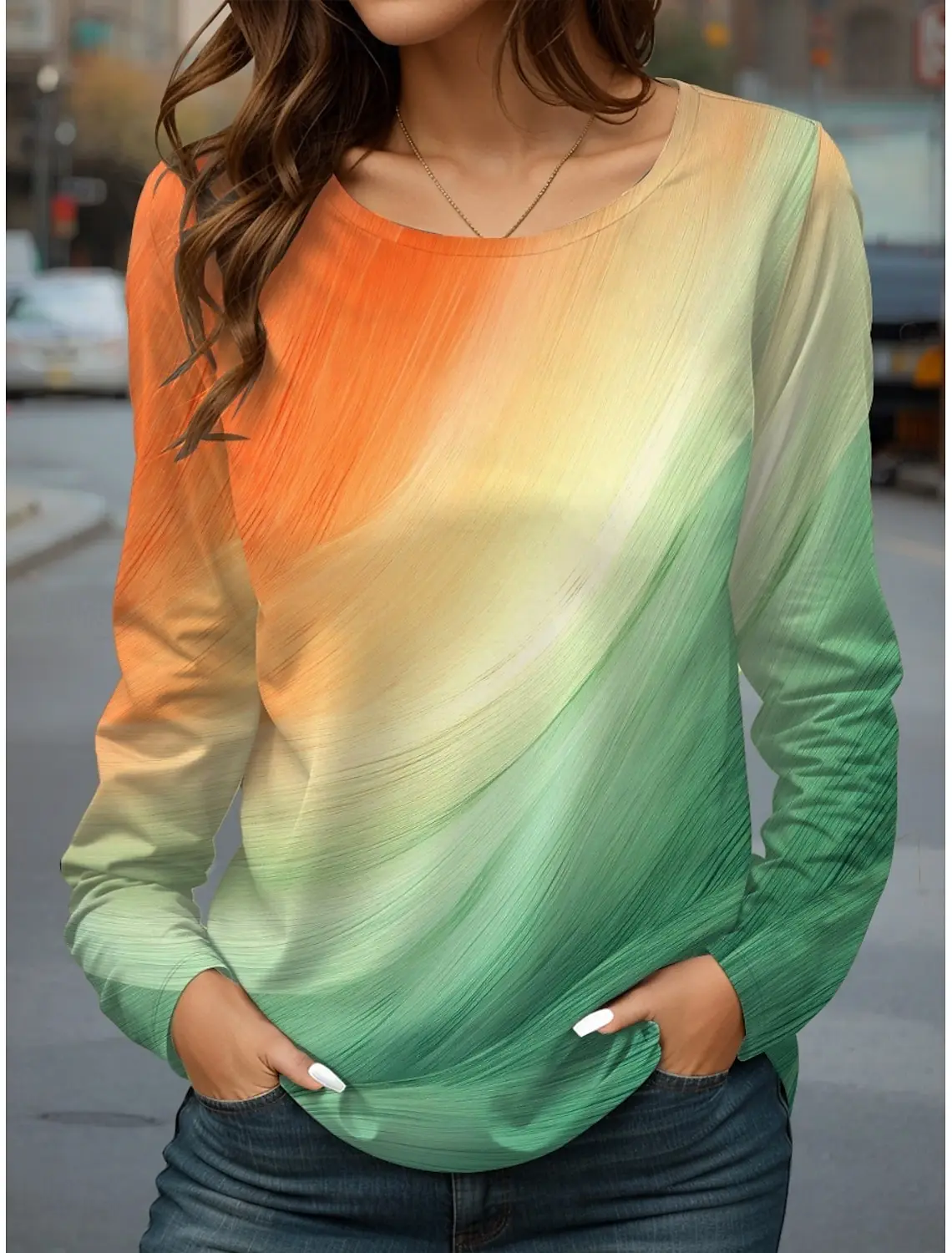 2025 Fashion Women's Graphic O-Neck Long Sleeve T-Shirt y2k Casual Tops Womens Clothing Harajuku Female Clothing Pullover
2025 Fashion Women's Graphic O-Neck Long Sleeve T-Shirt y2k Casual Tops Womens Clothing Harajuku Female Clothing Pullover