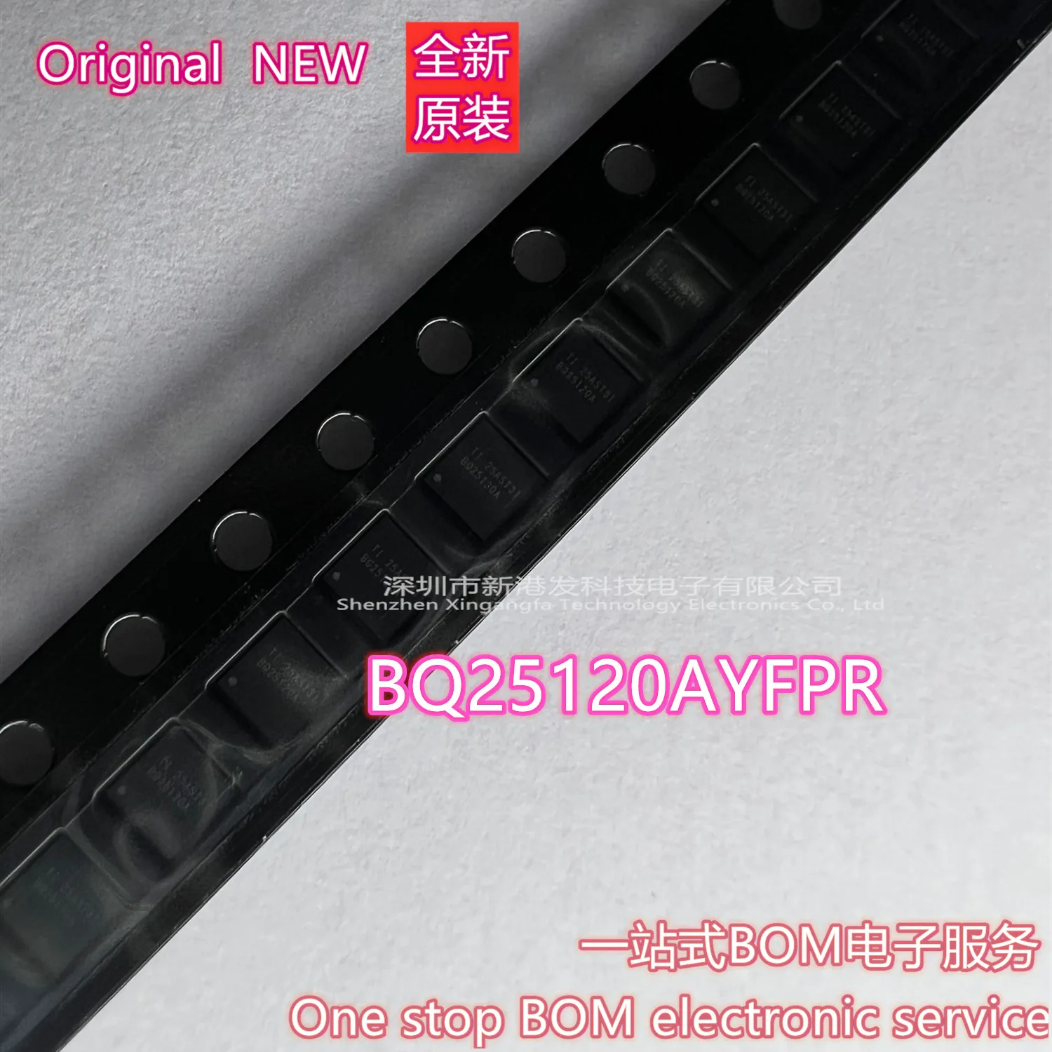 BQ25120AYFPR зарядное устройство IC литий-ионный/полимерный 25-DSBGA оригинальные Товары в наличии 5 шт/Лот
BQ25120AYFPR зарядное устройство IC литий-ионный/полимерный 25-DSBGA оригинальные Товары в наличии 5 шт/Лот