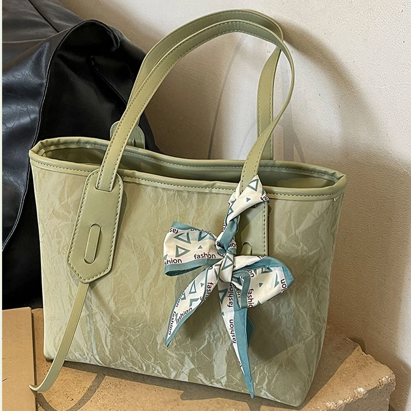 Fashion Handbag Summer New Korean Women Casual Versatile One Shoulder Bags Black Commute Bow Large Capacity Crossbody Bag
Fashion Handbag Summer New Korean Women Casual Versatile One Shoulder Bags Black Commute Bow Large Capacity Crossbody Bag