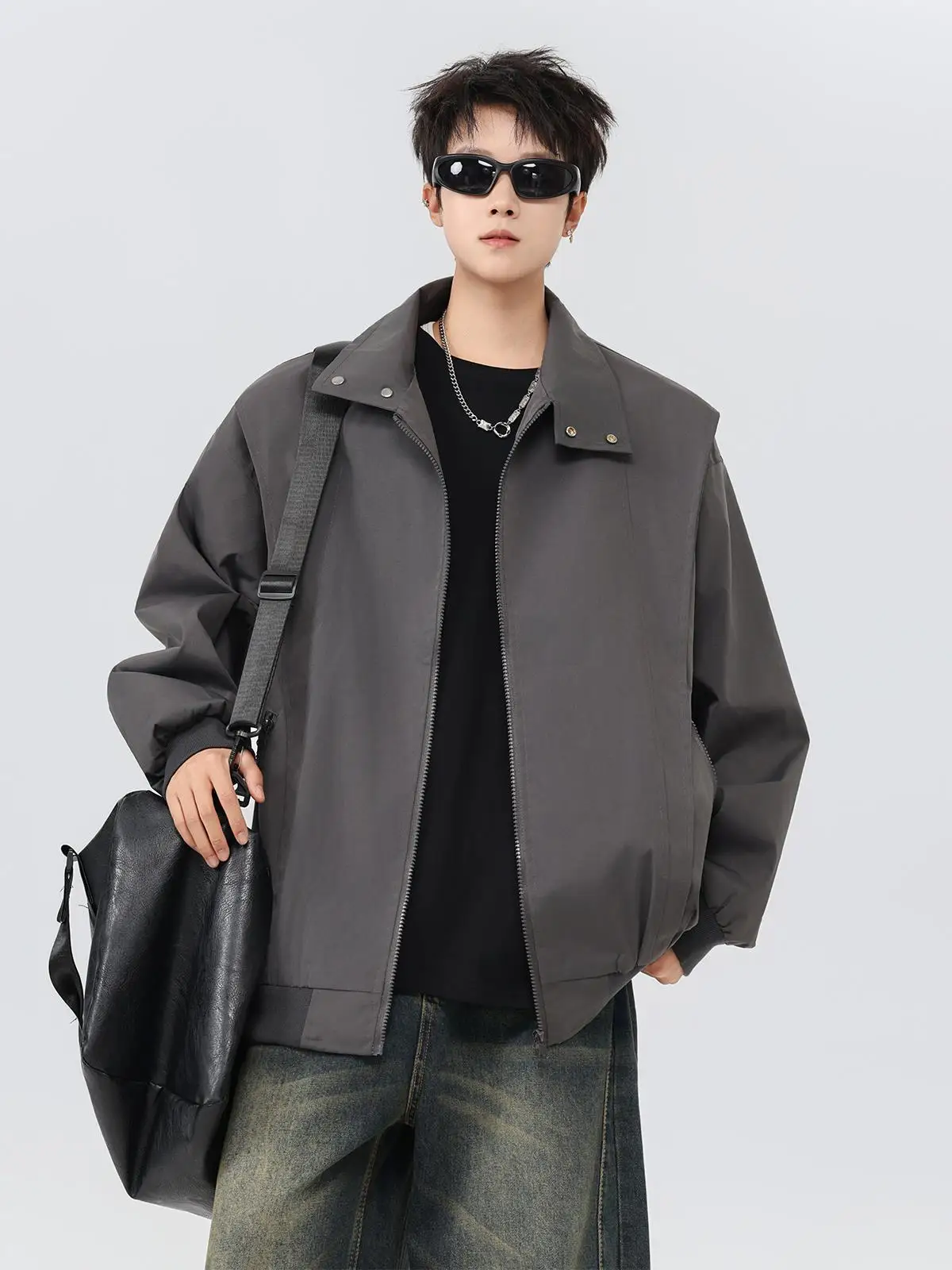 Cleanfit American Sle Pilot Jaet Men's Autumn Flip Collar Workwear Baseball orm ort Tailored Fit Youth Faion
Cleanfit American Sle Pilot Jaet Men's Autumn Flip Collar Workwear Baseball orm ort Tailored Fit Youth Faion