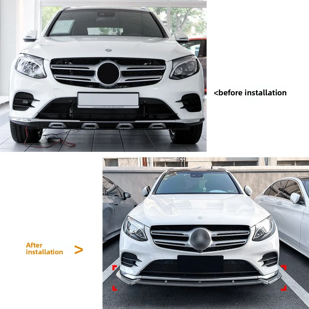Suitable for Mercedes-Benz Glc-class Models X253 C253 Pre-AMG 2016-19 Front Lip Front Shovel Front Bar Accessories
Suitable for Mercedes-Benz Glc-class Models X253 C253 Pre-AMG 2016-19 Front Lip Front Shovel Front Bar Accessories
