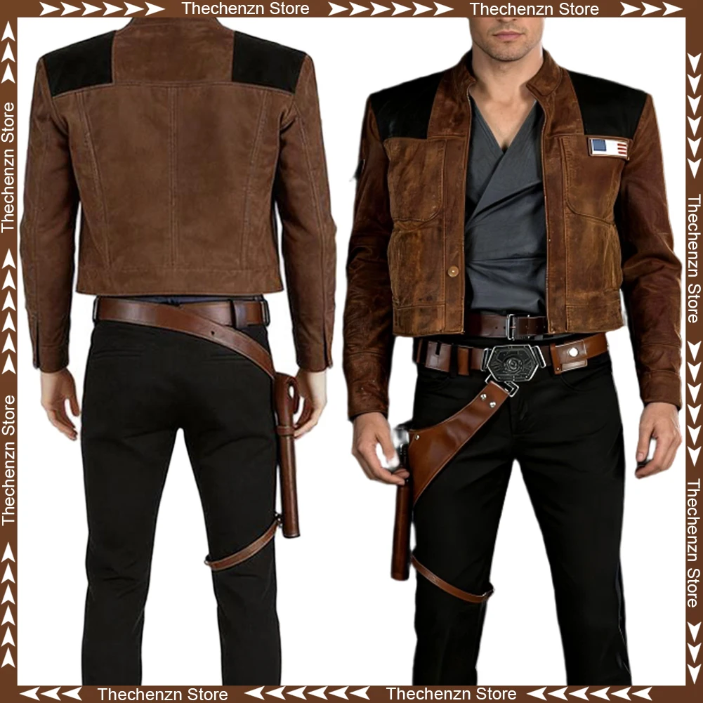 Fancy Dress Han Cosplay For Men Solo Belt Clothing Movie Space Battle Man Costume Halloween Adult Male Fantasia Party Outfits
Fancy Dress Han Cosplay For Men Solo Belt Clothing Movie Space Battle Man Costume Halloween Adult Male Fantasia Party Outfits