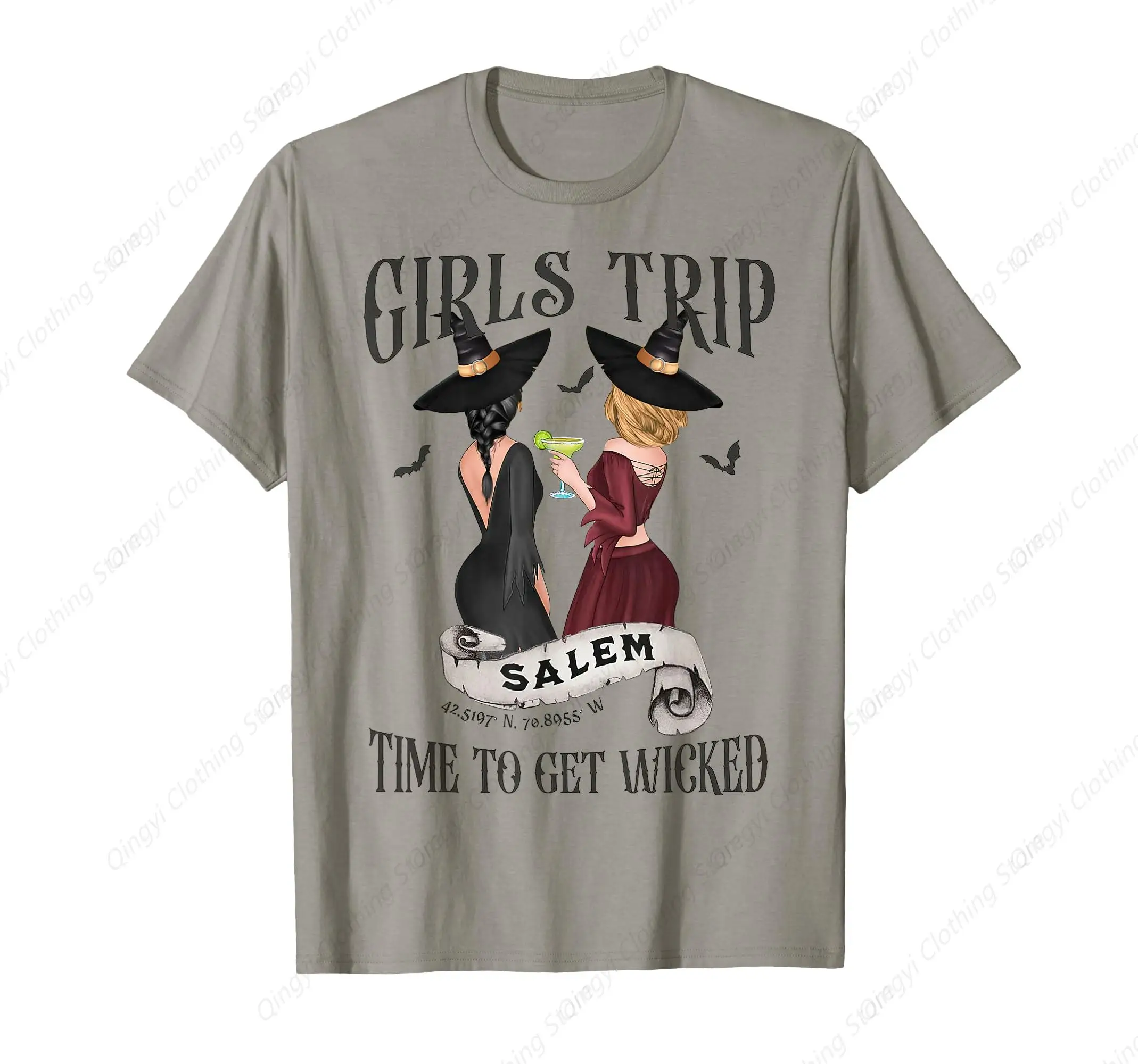 Girls Trip Salem Time To Get Wicked, Salem 1692 Halloween T-Shirt
Girls Trip Salem Time To Get Wicked, Salem 1692 Halloween T-Shirt