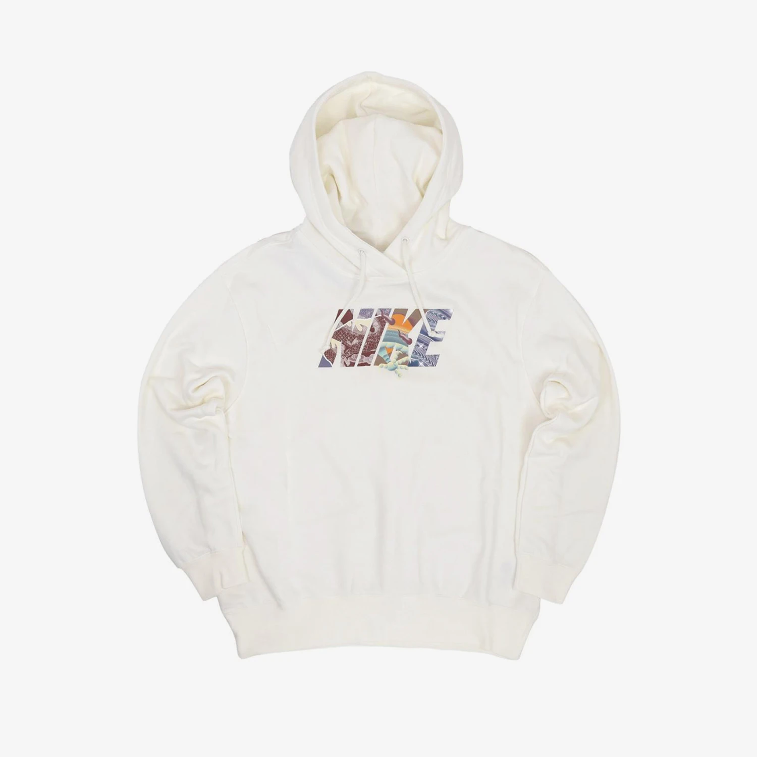 Официальная женская легкая флисовая свободная толстовка с капюшоном Nike на весну и осень HF1128-100 
Официальная женская легкая флисовая свободная толстовка с капюшоном Nike на весну и осень HF1128-100