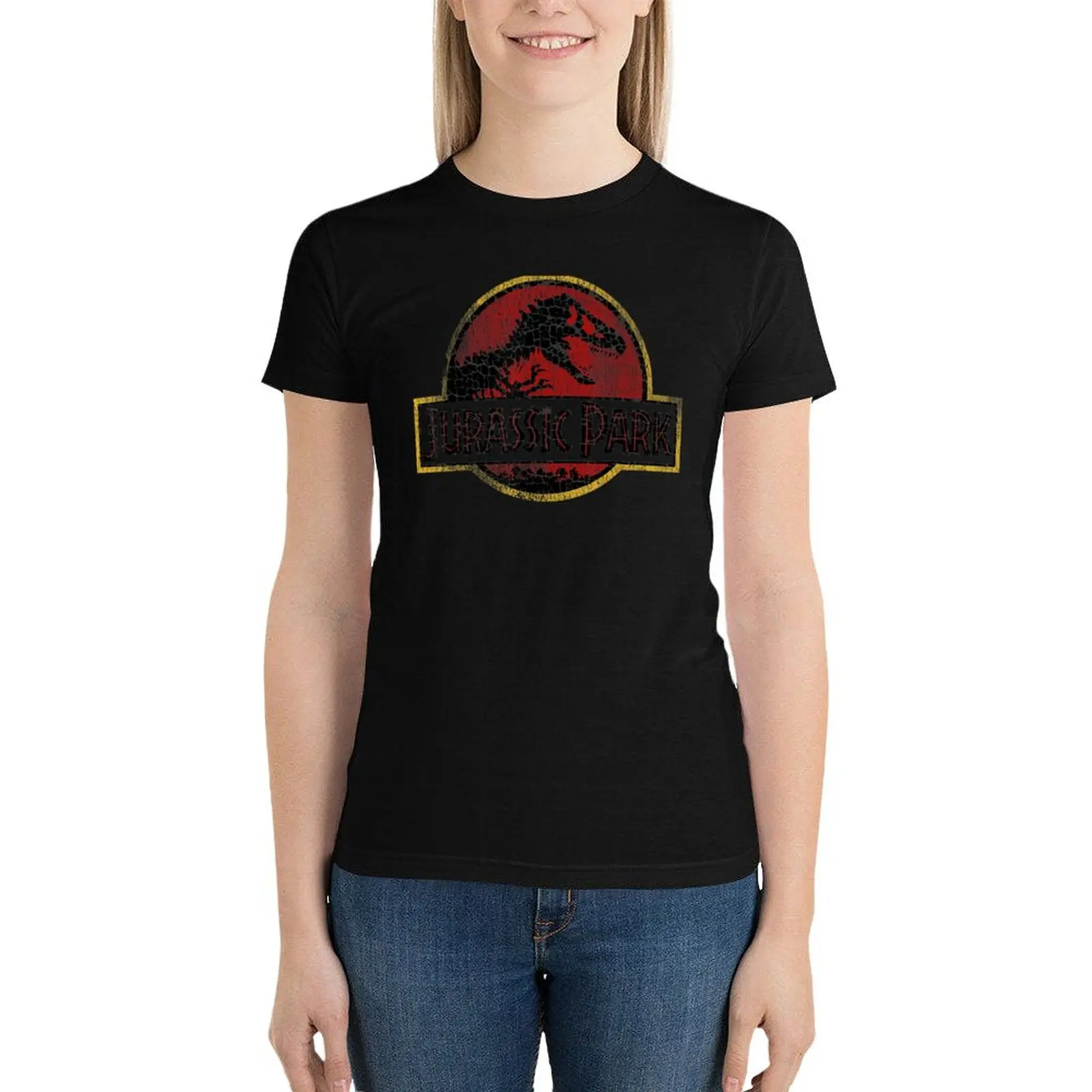 Jurassics Park Blue & Purple Fossil Logo Graphic T-Shirt plus size tops vintage clothes black t-shirts for Women
Jurassics Park Blue & Purple Fossil Logo Graphic T-Shirt plus size tops vintage clothes black t-shirts for Women