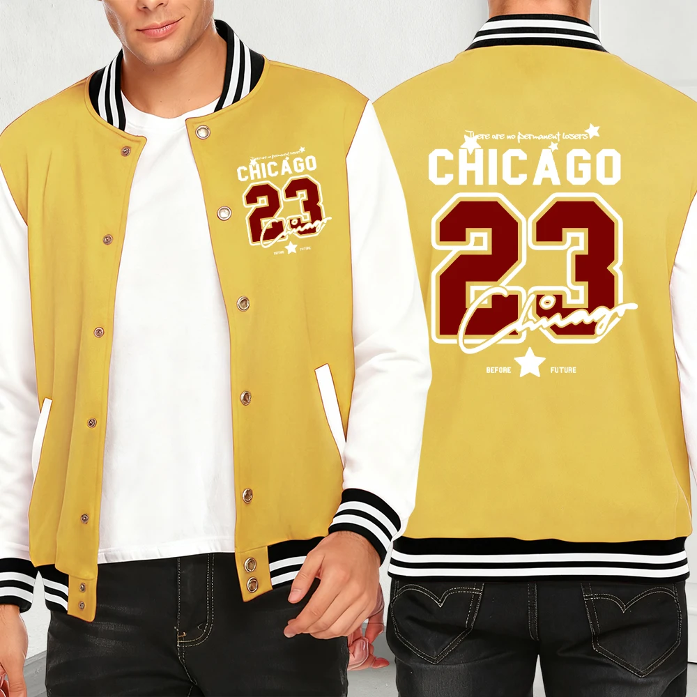 Чикаго номер 23, мужская уличная одежда в стиле хип-хоп с принтом, повседневная свободная одежда, модные уличные куртки, осенний флисовый бейсбольный трикотаж
Чикаго номер 23, мужская уличная одежда в стиле хип-хоп с принтом, повседневная свободная одежда, модные уличные куртки, осенний флисовый бейсбольный трикотаж