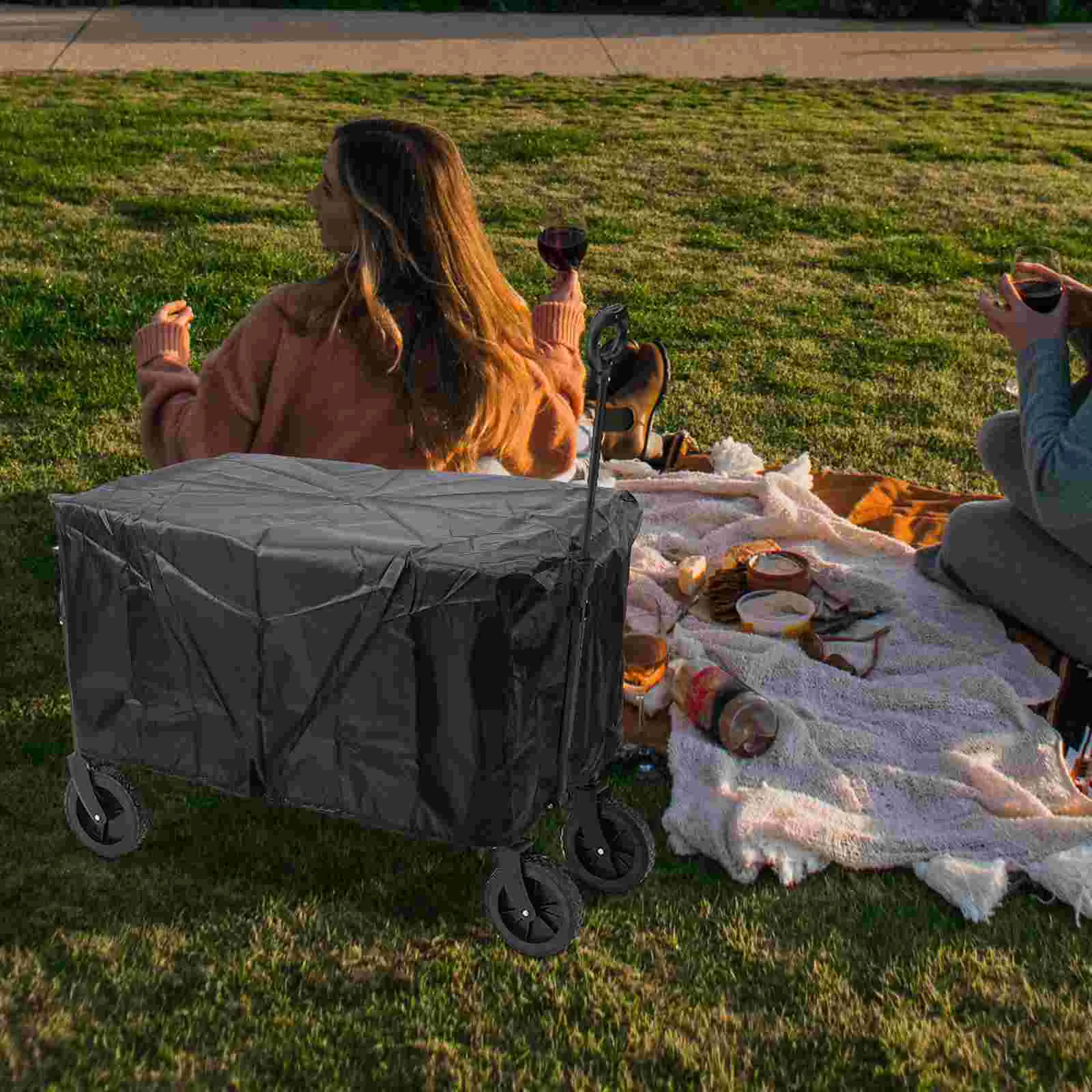 Camping Wagon Foldable Outdoor Camper Cover Folding Dolly Cart Oxford Cloth Fitness Collapsible
Camping Wagon Foldable Outdoor Camper Cover Folding Dolly Cart Oxford Cloth Fitness Collapsible