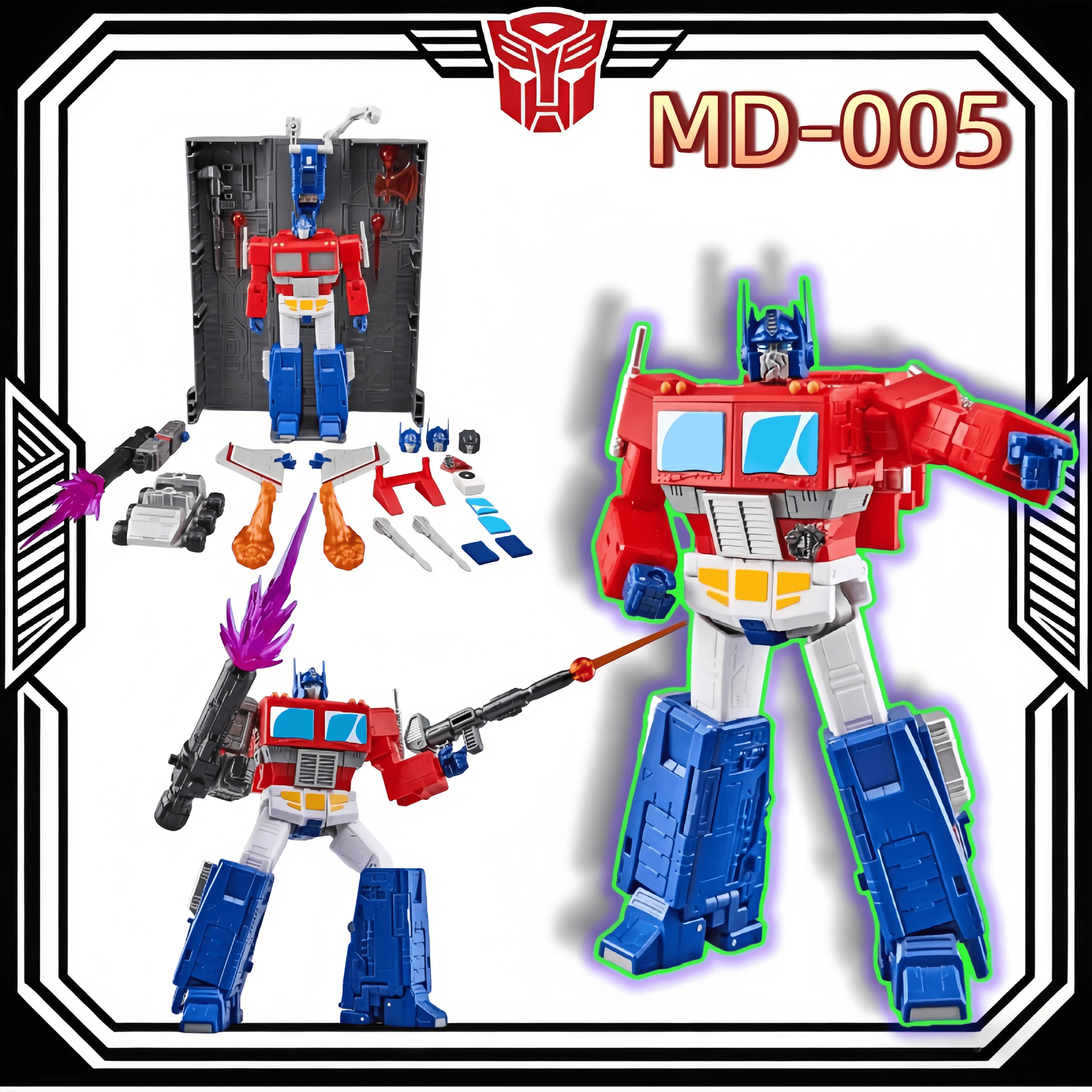 В наличии, отправка в течение 24 часов: MD005 MD-005 Prime Commander KO SS86 G1 Оригинальные цветные фигурки, коллекционные игрушки для мальчиков, подарок (OP)
В наличии, отправка в течение 24 часов: MD005 MD-005 Prime Commander KO SS86 G1 Оригинальные цветные фигурки, коллекционные игрушки для мальчиков, подарок (OP)