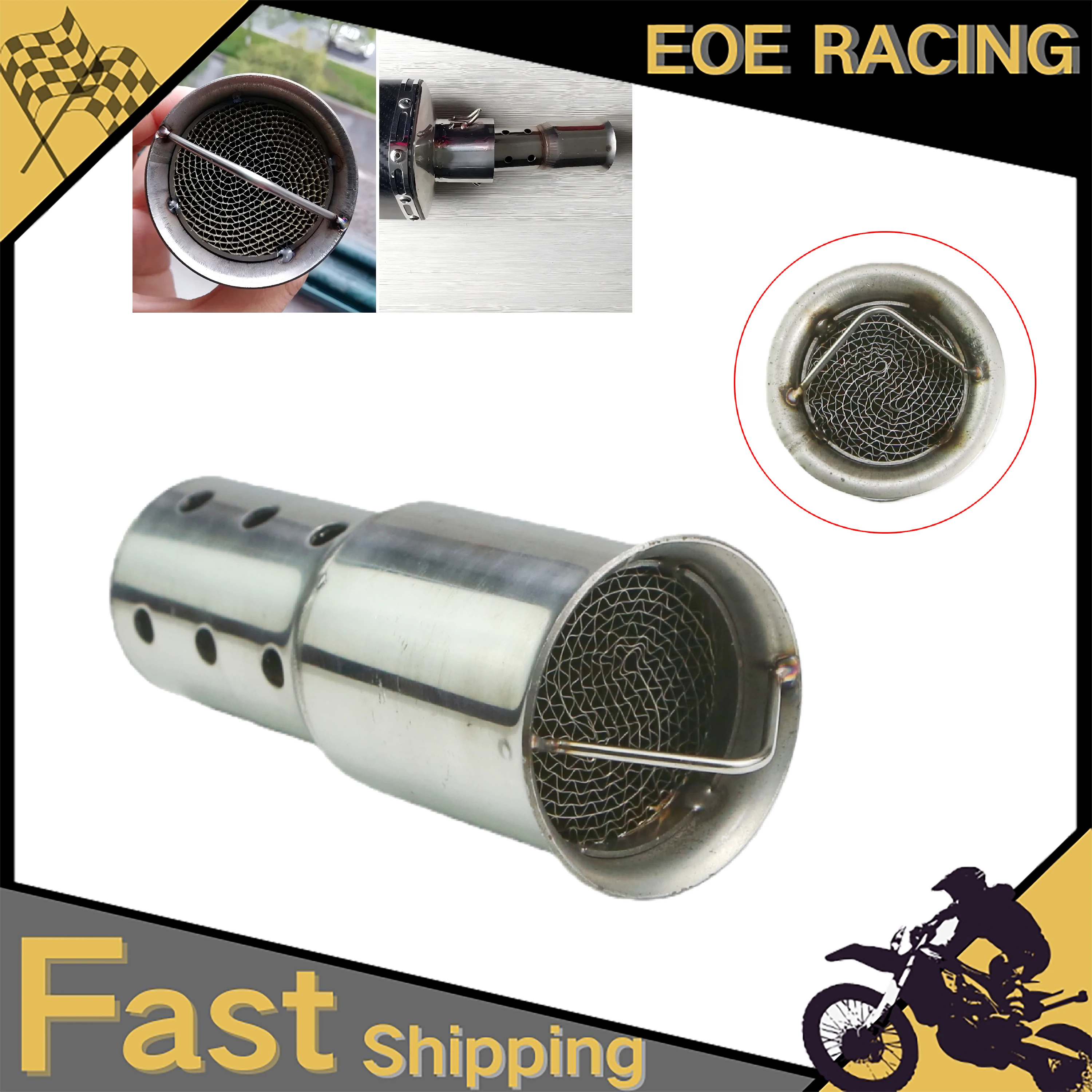 50.8mm 51mm Slip On Universal Motorcycle Exhaust Exhaust Catalytic Escape Catalysts Silencieux Moto Muffler For AK SC AR GP
50.8mm 51mm Slip On Universal Motorcycle Exhaust Exhaust Catalytic Escape Catalysts Silencieux Moto Muffler For AK SC AR GP