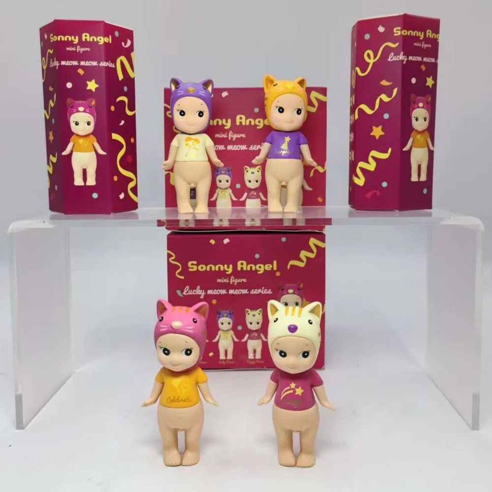 Sonny Angel Lucky Meow Meow Series Mini Figure Cat Doll Cartoon Blind Box Figurine Cute Ornament Toy Collection Decor Gift
Sonny Angel Lucky Meow Meow Series Mini Figure Cat Doll Cartoon Blind Box Figurine Cute Ornament Toy Collection Decor Gift