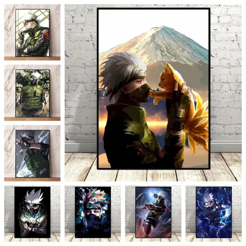Classic Anime Naruto Canvas Print Posters Hatake Kakashi Best Gifts Wall Art Modern Living Room Decor Pictures Kids Toys Action
Classic Anime Naruto Canvas Print Posters Hatake Kakashi Best Gifts Wall Art Modern Living Room Decor Pictures Kids Toys Action