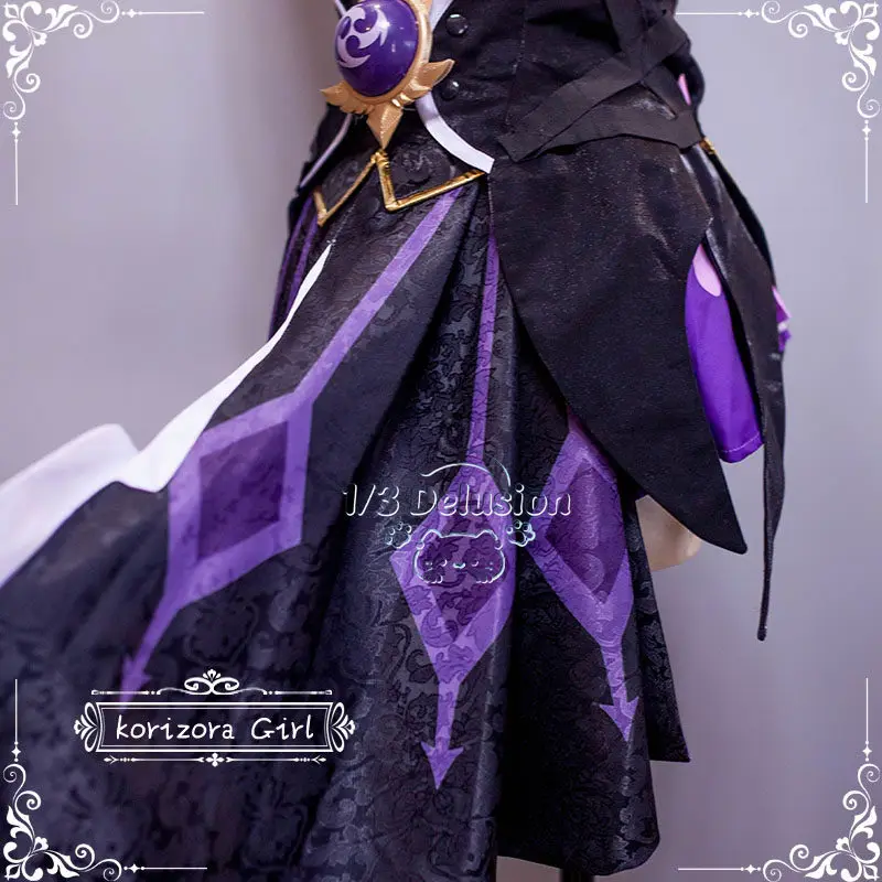 Genshin Impact Fischl Cosplay Costume for Women Chinese Style Anime Halloween exy Elegant Role Play Outfits 1/3 Delusion
Genshin Impact Fischl Cosplay Costume for Women Chinese Style Anime Halloween exy Elegant Role Play Outfits 1/3 Delusion