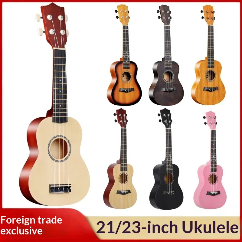 Ukulele Soprano Wooden 21 Inch 23 Inch 4 String Acoustic Beginner Kids Early Learning Travel Gift Colorful Natural Guitars
Ukulele Soprano Wooden 21 Inch 23 Inch 4 String Acoustic Beginner Kids Early Learning Travel Gift Colorful Natural Guitars