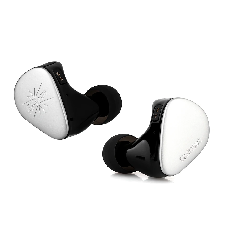 Kiwi Ears Quintet 1DD + 2BA + 1 Planar + 1 PZT In-Ear Monitor with Balanced Tonal Signature & Detachable 0.78mm 2Pin Cable
Kiwi Ears Quintet 1DD + 2BA + 1 Planar + 1 PZT In-Ear Monitor with Balanced Tonal Signature & Detachable 0.78mm 2Pin Cable