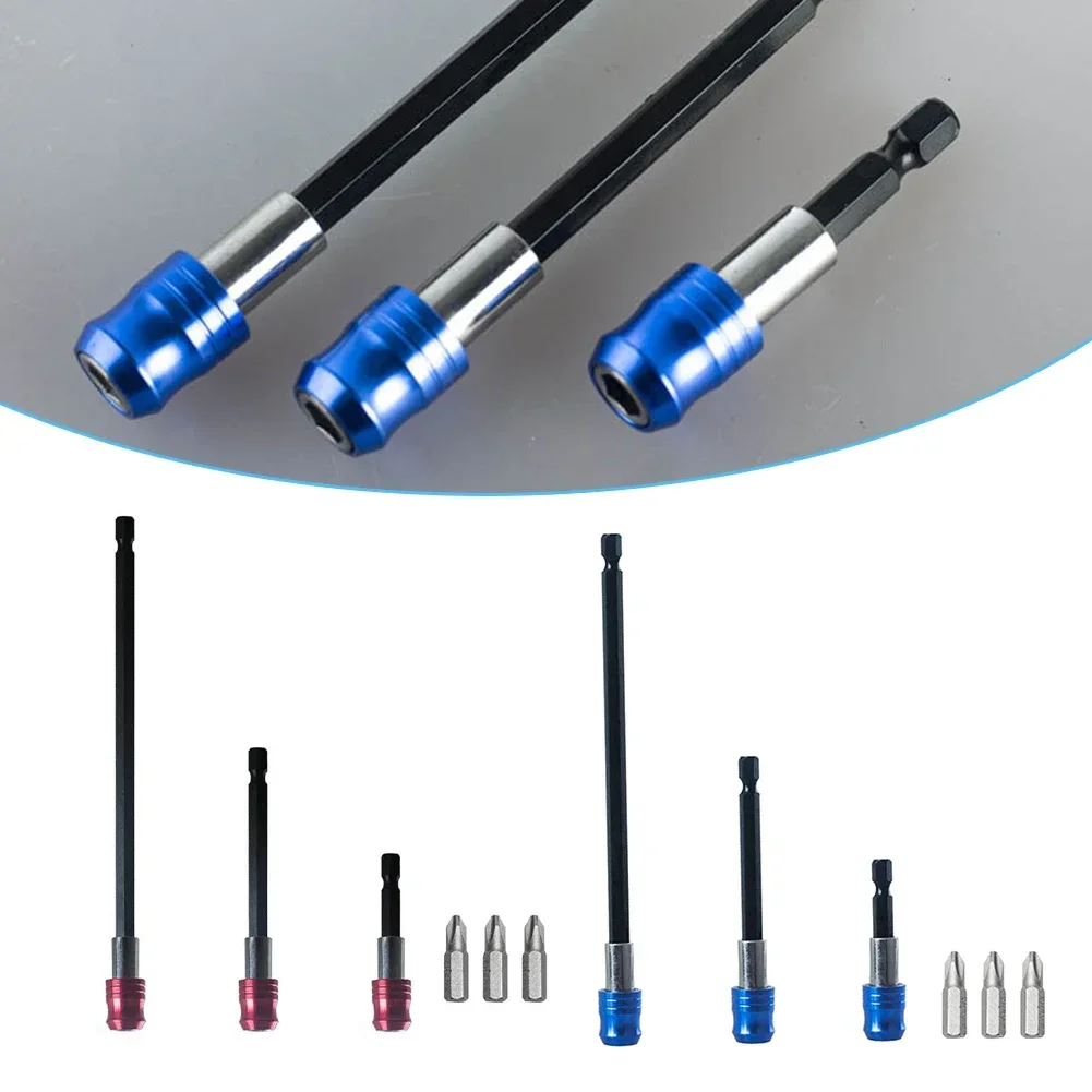 Hexagonal Handle Red Three Piece Set Quick Release Self-locking Extension Rod 60/100/150mm Screwdriver Head Extension Rod
Hexagonal Handle Red Three Piece Set Quick Release Self-locking Extension Rod 60/100/150mm Screwdriver Head Extension Rod