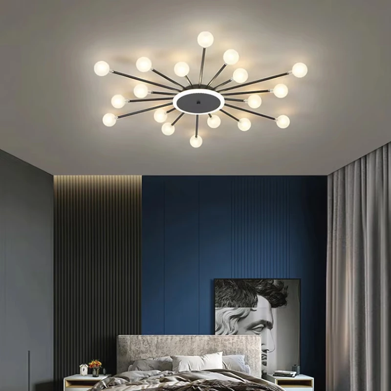 SANDYHA Modern Ceiling Chandelier Glass Ball Design Led Lamps for Living Room Dining Table Lighting Fixtures Bedroom Decoration
SANDYHA Modern Ceiling Chandelier Glass Ball Design Led Lamps for Living Room Dining Table Lighting Fixtures Bedroom Decoration