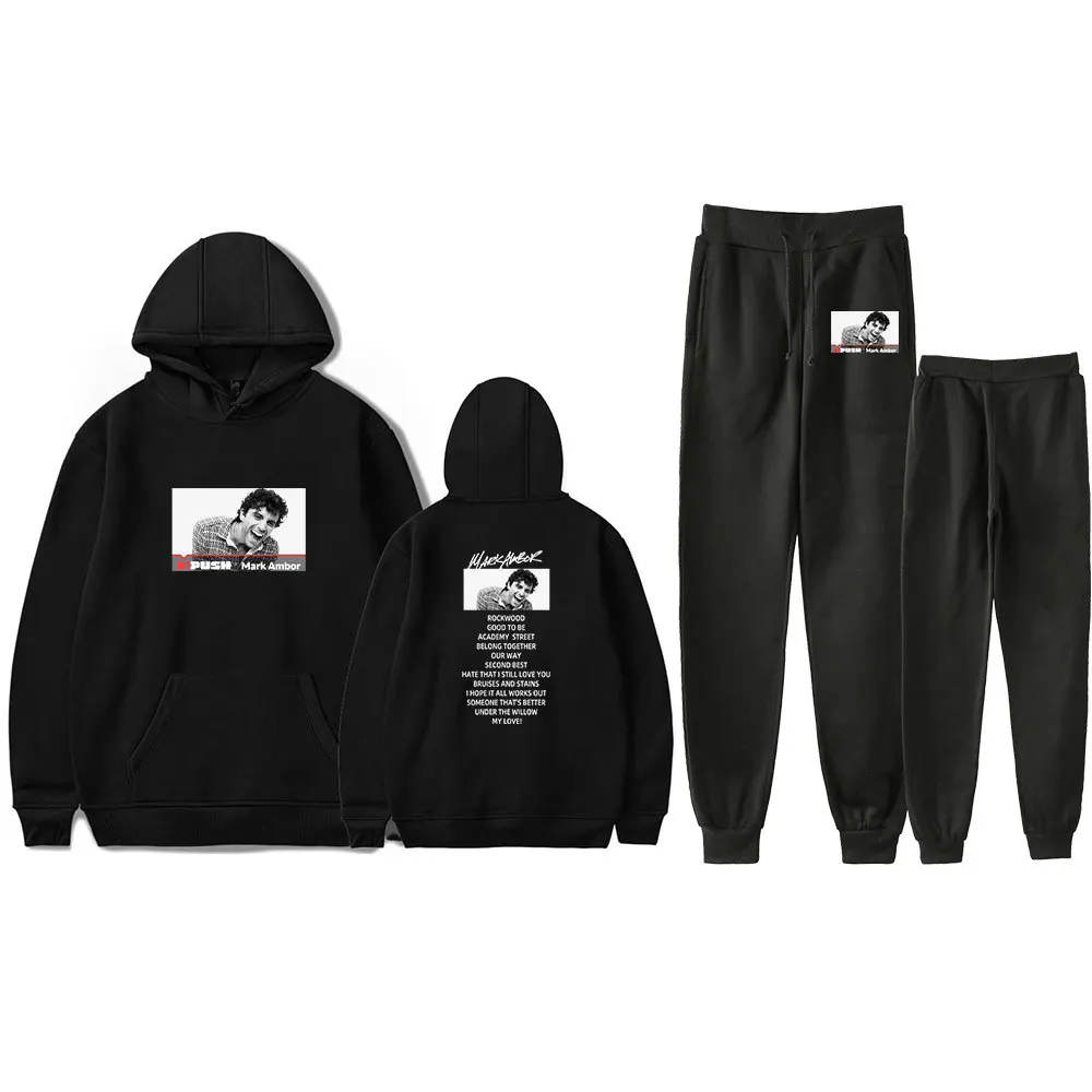 Mark Ambor Rockwood Tour Merch Мужской комплект спортивной одежды Повседневный спортивный костюм Комплект из двух предметов Толстовка + спортивные штаны Спортивный костюм 
Mark Ambor Rockwood Tour Merch Мужской комплект спортивной одежды Повседневный спортивный костюм Комплект из двух предметов Толстовка + спортивные штаны Спортивный костюм