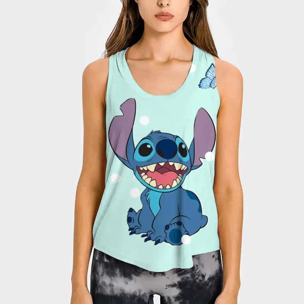 Disney Stitch Lilo print Women Tank Top Sleeveless Casual Summer New Crew Neck Tops for Women Clothes
Disney Stitch Lilo print Women Tank Top Sleeveless Casual Summer New Crew Neck Tops for Women Clothes