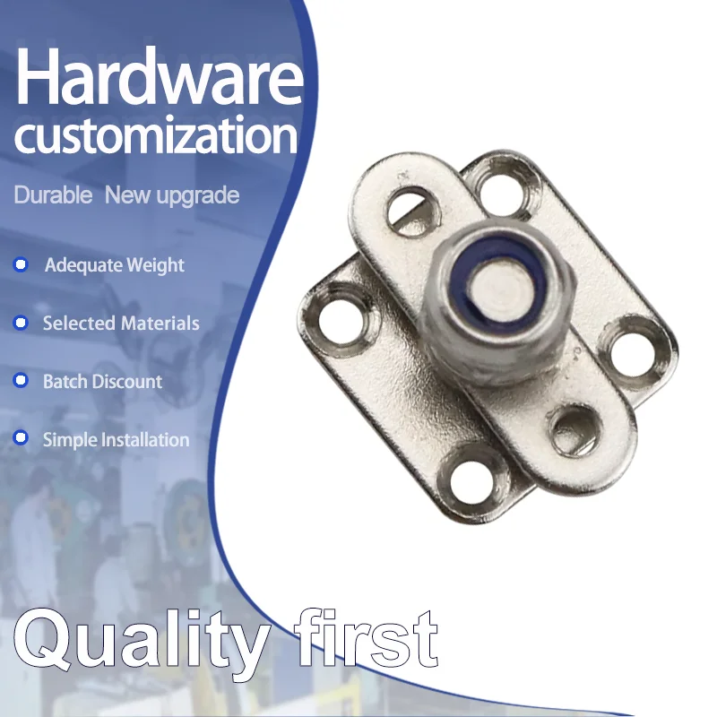 304 Stainless Steel Hinges with Adjustable Torque Capability Equipped with a Cross-Damping Axle and Square-Shaped Torque Control
304 Stainless Steel Hinges with Adjustable Torque Capability Equipped with a Cross-Damping Axle and Square-Shaped Torque Control
