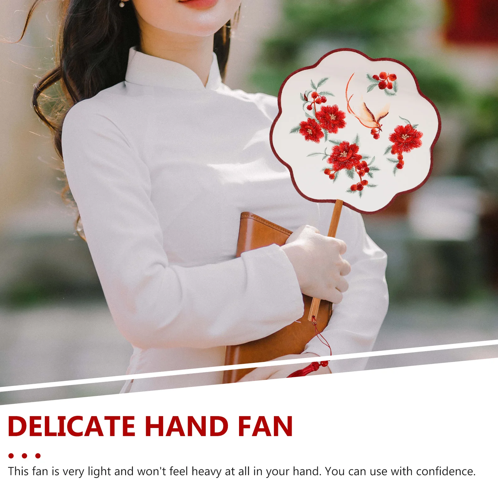 Embroidered Silk Ball Fan Chinese Tassel Circular Handheld Bridal Ancient Home Decor Dance Hanfu Wedding Traditional Style
Embroidered Silk Ball Fan Chinese Tassel Circular Handheld Bridal Ancient Home Decor Dance Hanfu Wedding Traditional Style