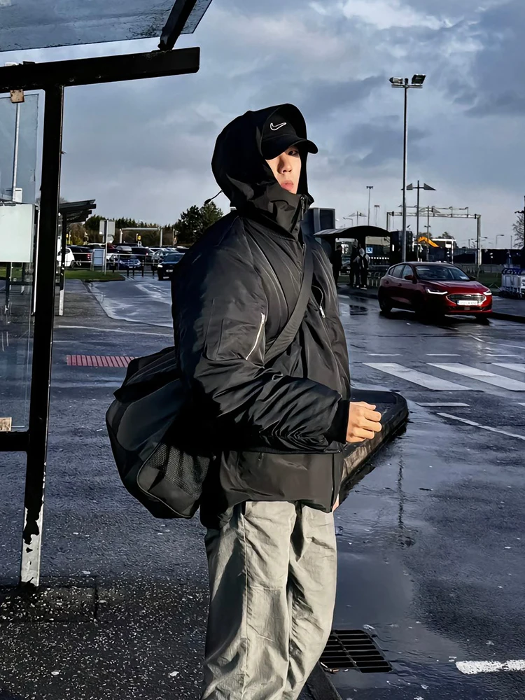 American Sle Pilot Jaet Cotton Coat Men's ort Quilted Baseball irt Cleanfit Warmth for Autumn Winter Casual Wear
American Sle Pilot Jaet Cotton Coat Men's ort Quilted Baseball irt Cleanfit Warmth for Autumn Winter Casual Wear