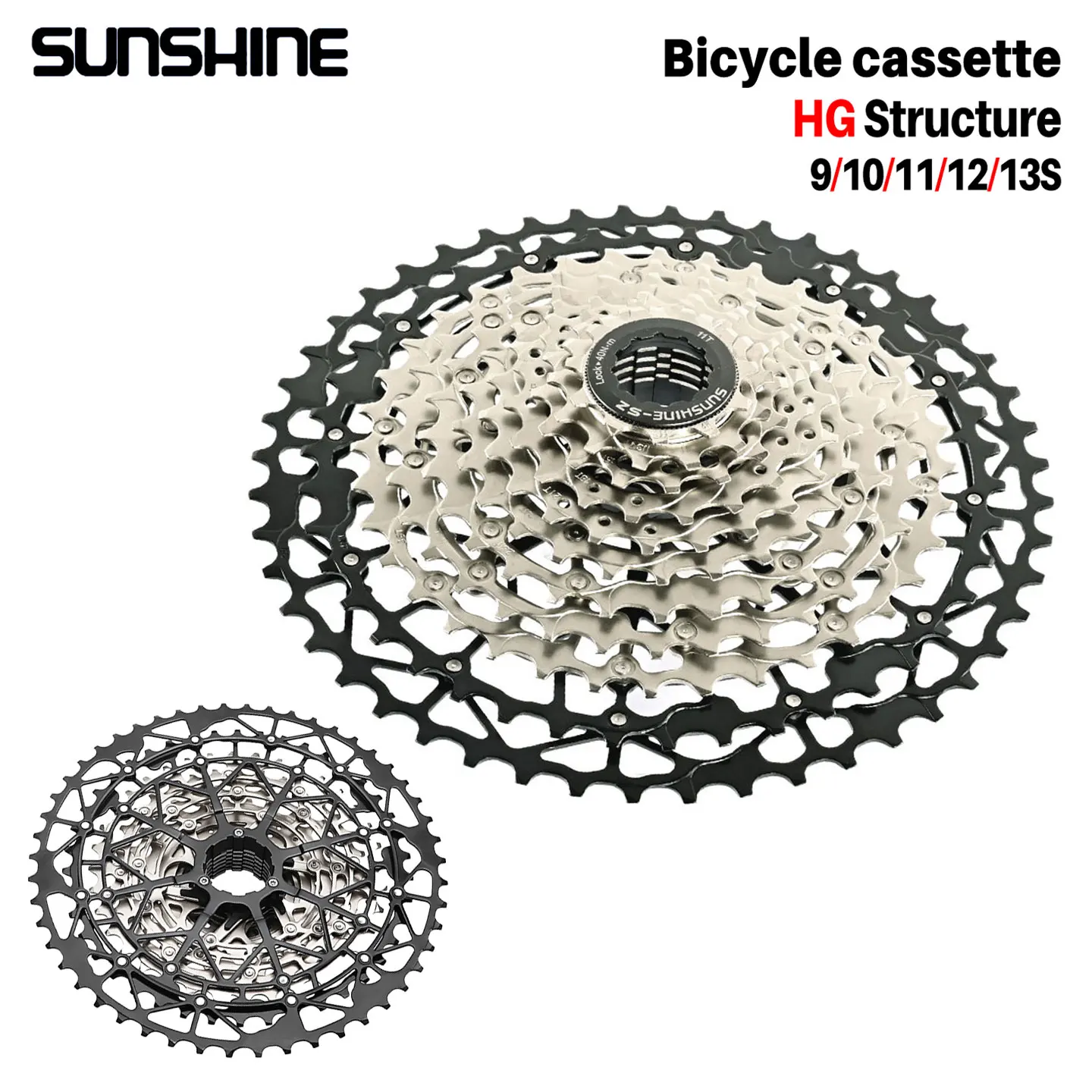 SUNSHINE Hollow Mountain Freedom Wheel 9/10/11/12/13s Folding Bicycle40T/42T/46T/48T/50T/52T Variable Speed Card Flywheel HG
SUNSHINE Hollow Mountain Freedom Wheel 9/10/11/12/13s Folding Bicycle40T/42T/46T/48T/50T/52T Variable Speed Card Flywheel HG