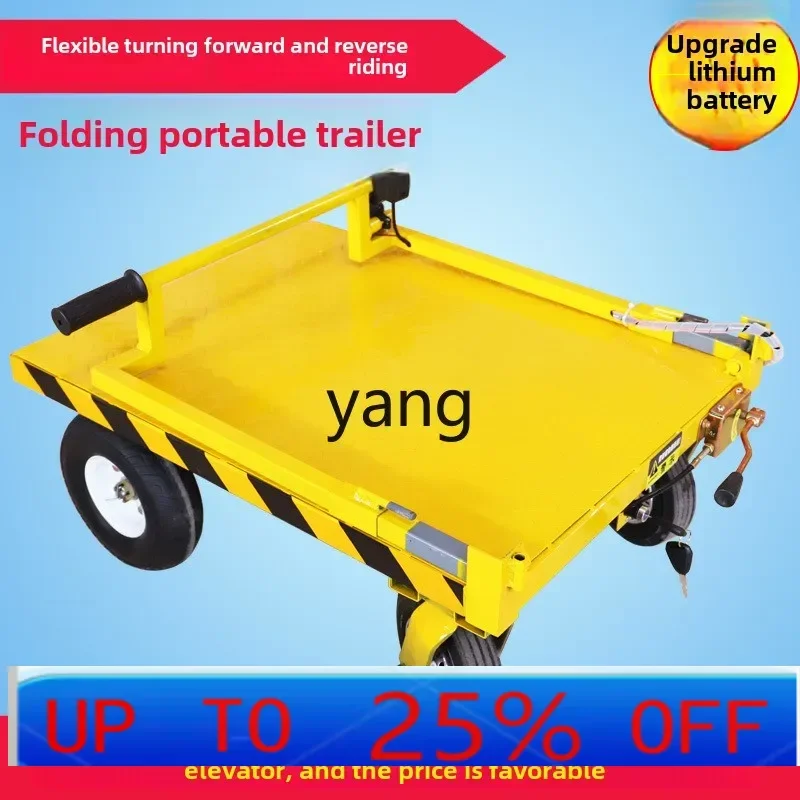 LTT electric folding flat plate handling portable trailer tile pulling goods hand push four-wheel transporter
LTT electric folding flat plate handling portable trailer tile pulling goods hand push four-wheel transporter