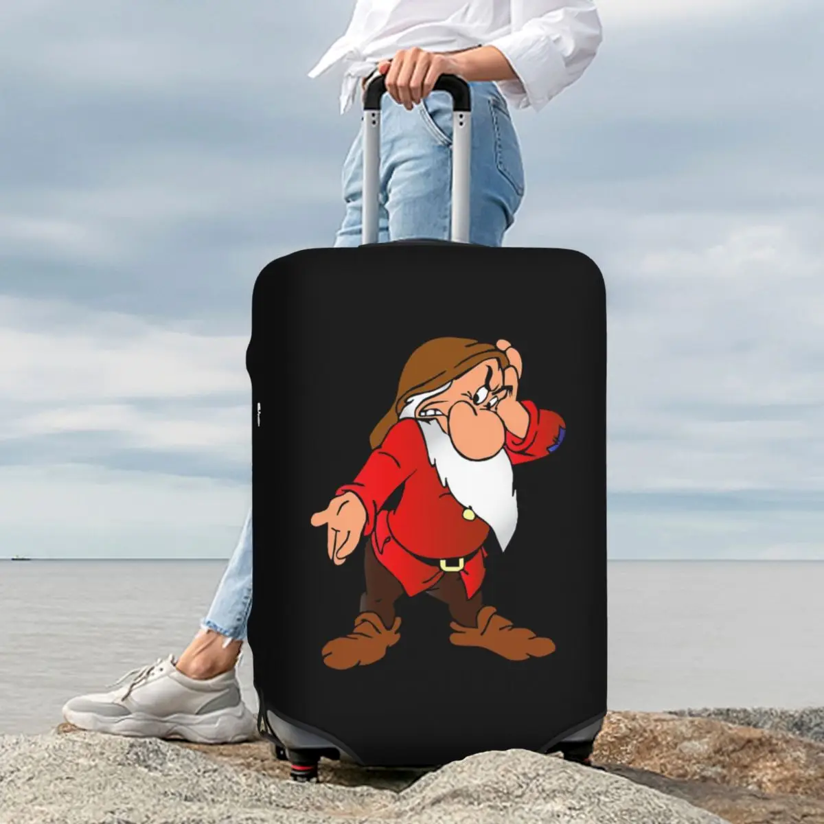 Защитный чехол для чемодана Grumpy Dwarf, эластичные защитные чехлы для дорожного багажа на 18-32 дюймов
Защитный чехол для чемодана Grumpy Dwarf, эластичные защитные чехлы для дорожного багажа на 18-32 дюймов