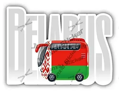 Belarus Travel Bus Flag Label Vinyl Decal Belarusian Flag Waterproof Sticker for SUV Bumper Camper Laptop Yacht Car Accessories
Belarus Travel Bus Flag Label Vinyl Decal Belarusian Flag Waterproof Sticker for SUV Bumper Camper Laptop Yacht Car Accessories