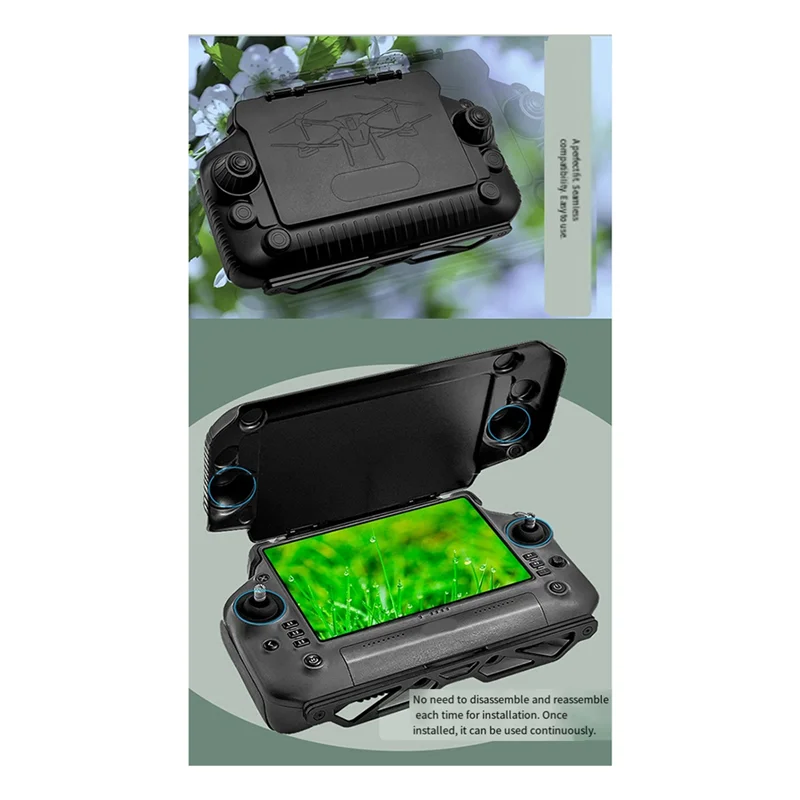 -A15I для DJI Agras Drone, пульт дистанционного управления, бленда для объектива, солнцезащитный козырек, защитный чехол для T40 T50, улучшает видимость экрана
-A15I для DJI Agras Drone, пульт дистанционного управления, бленда для объектива, солнцезащитный козырек, защитный чехол для T40 T50, улучшает видимость экрана