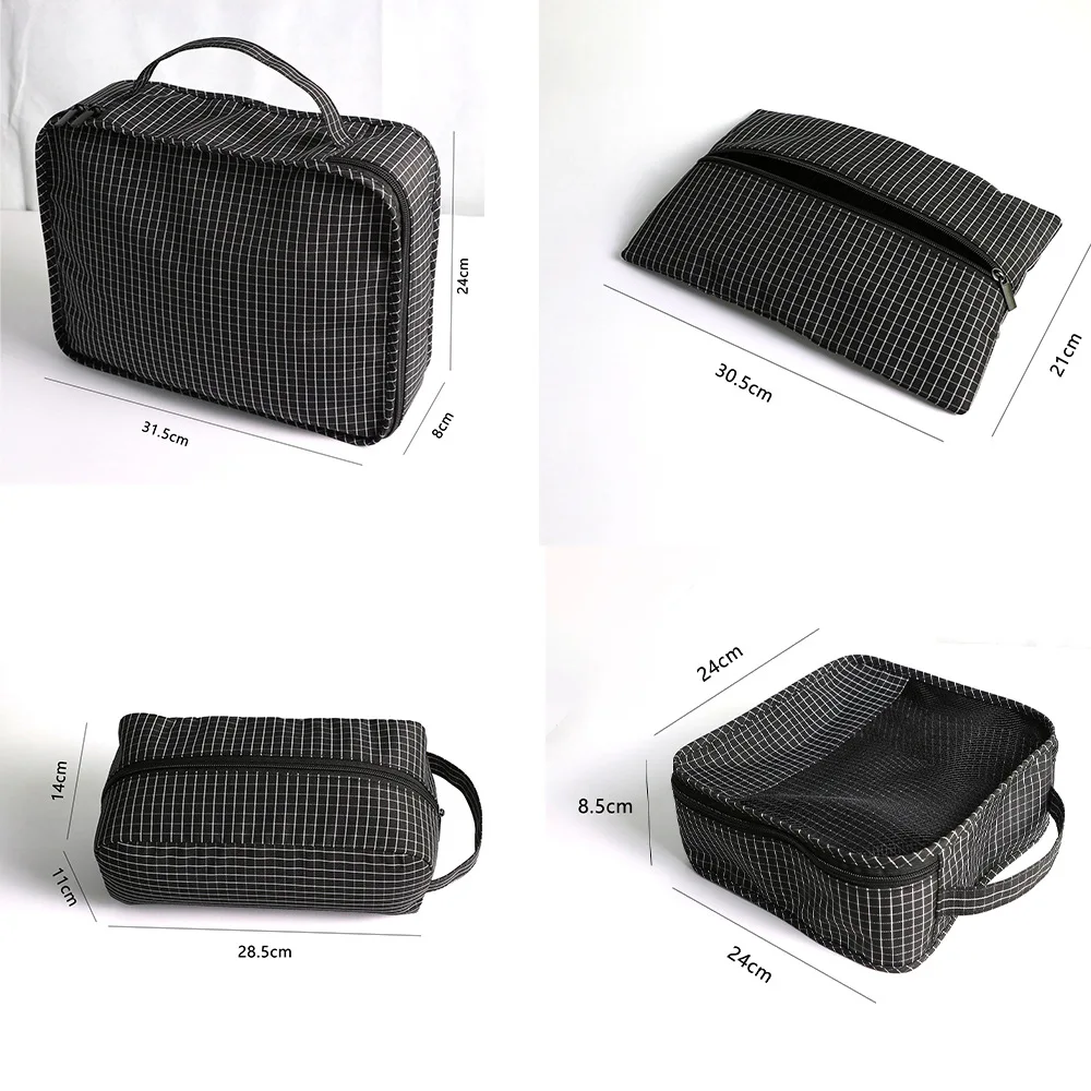 Travel Essentials New 4pcs Semi Transparent Storage Bags Travel Luggage Sorting Pouch Cosmetic Bag Business Trip Toiletry Kit
Travel Essentials New 4pcs Semi Transparent Storage Bags Travel Luggage Sorting Pouch Cosmetic Bag Business Trip Toiletry Kit