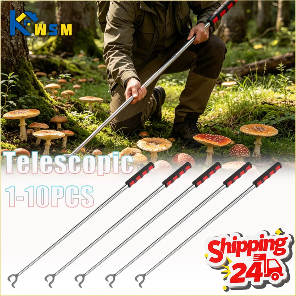 1-10PCTelescopic Mushroom Picking Tool Adjustable Foraging Rake for Wild Camping Hiking Portable Lightweight Outdoor
1-10PCTelescopic Mushroom Picking Tool Adjustable Foraging Rake for Wild Camping Hiking Portable Lightweight Outdoor