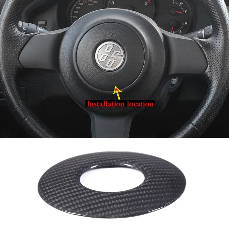 For Toyota 86 GT86 2012-2020 Real Carbon Fiber Car Steering Wheel Logo Cover Trim sticker Car Accessories Interior
For Toyota 86 GT86 2012-2020 Real Carbon Fiber Car Steering Wheel Logo Cover Trim sticker Car Accessories Interior