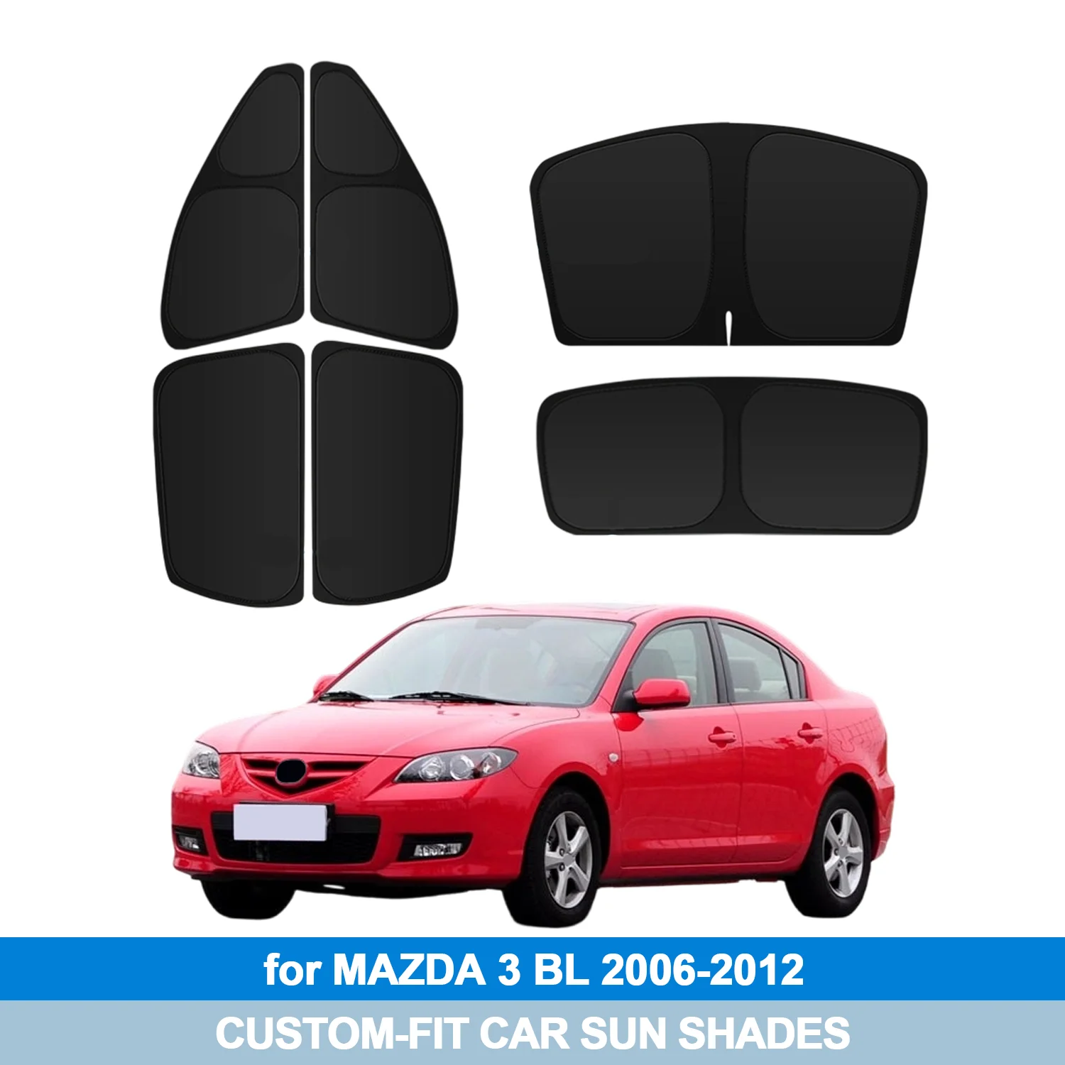 For MAZDA 3 BL 2006-2015 Windshield Sun Shade Side Window Shades Cover Sun Visor Shield Privacy Protection Car Accessories
For MAZDA 3 BL 2006-2015 Windshield Sun Shade Side Window Shades Cover Sun Visor Shield Privacy Protection Car Accessories