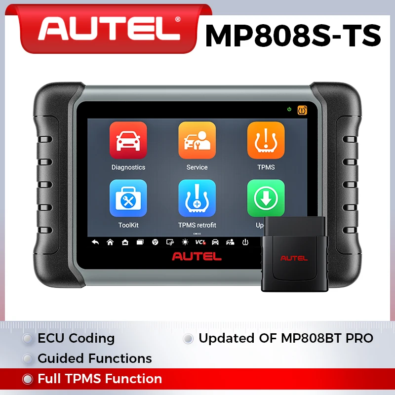 Autel MaxiPRO MP808S-TS Автомобильный диагностический инструмент, кодирование ЭБУ, обновление скрытого TPMS, автомобильный сканер, инструмент для активного тестирования
Autel MaxiPRO MP808S-TS Автомобильный диагностический инструмент, кодирование ЭБУ, обновление скрытого TPMS, автомобильный сканер, инструмент для активного тестирования