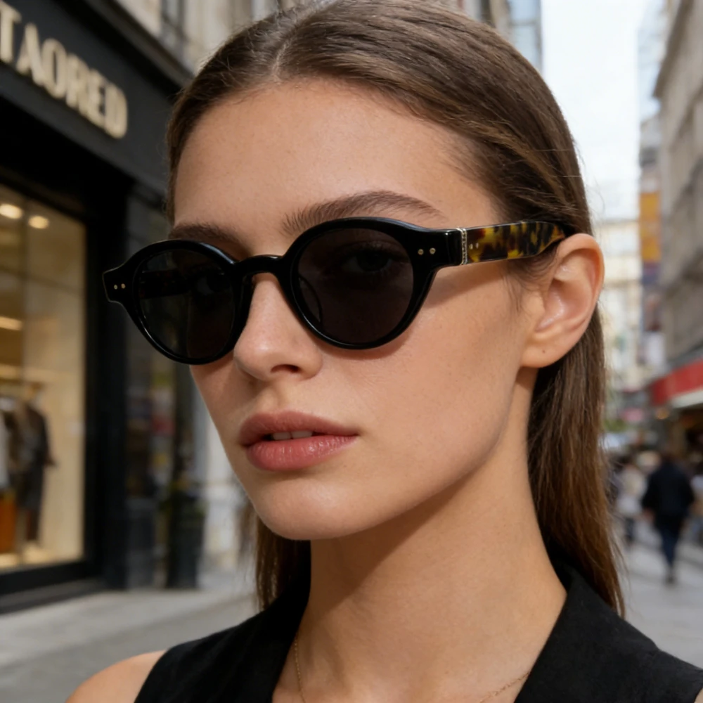 2026 New Trendy Fashion Women's Sunglasses with Case Acetate Frame Handmade Eyeglasses Small Round Designer UV400 Sunglasses
2026 New Trendy Fashion Women's Sunglasses with Case Acetate Frame Handmade Eyeglasses Small Round Designer UV400 Sunglasses