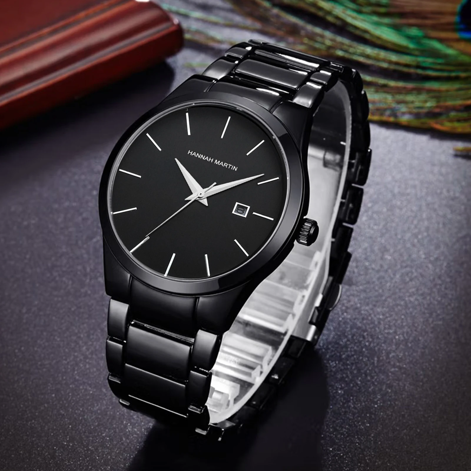 Business Fashion Quartz Ladies Wristwatches Original Classic Simple Black Silver 28mm Thin Watches for Women Waterproof Calendar
Business Fashion Quartz Ladies Wristwatches Original Classic Simple Black Silver 28mm Thin Watches for Women Waterproof Calendar