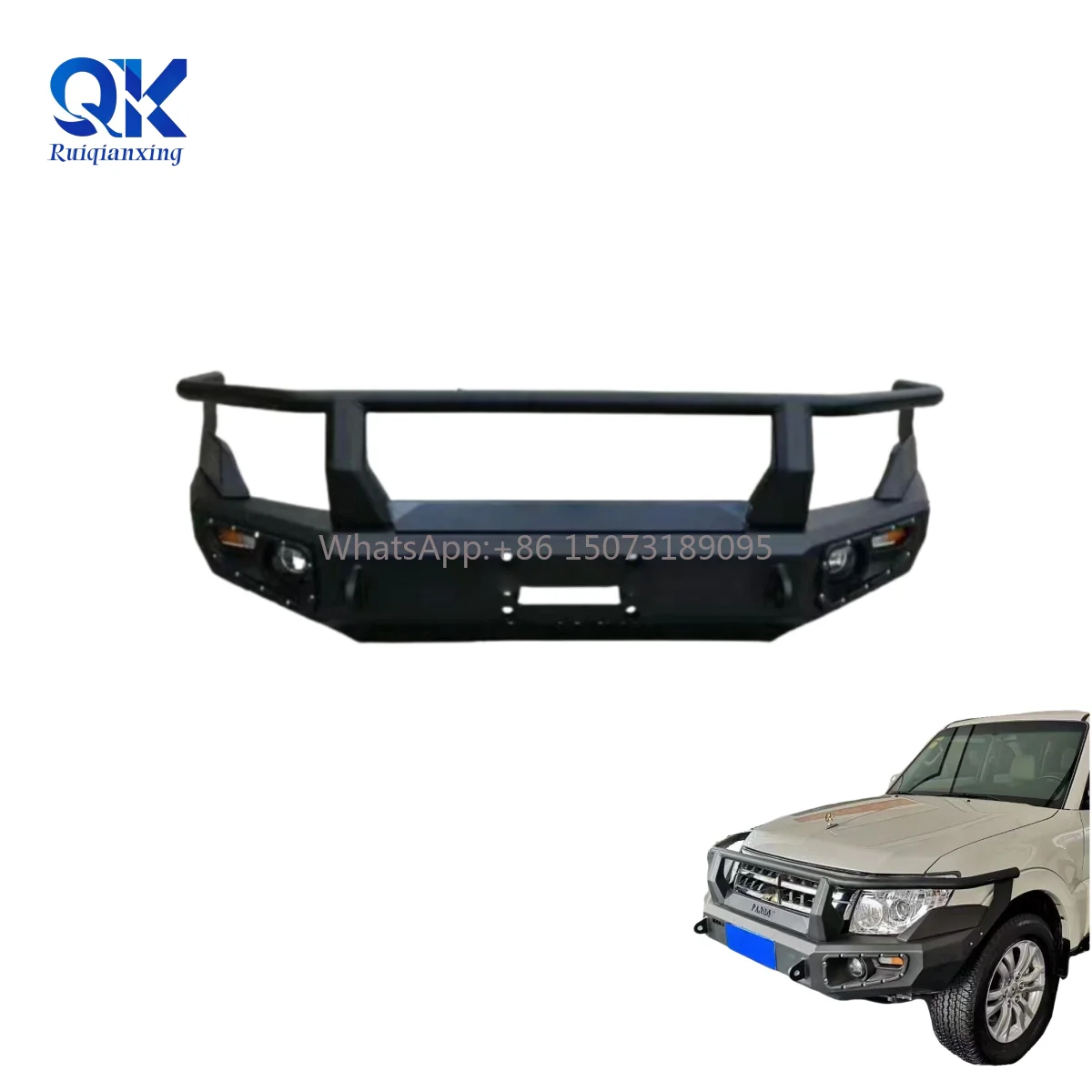 Лидер продаж, новый комплект стального переднего бампера подходит для Mitsubishi Pajero Montero V80 V90 V93 V97
Лидер продаж, новый комплект стального переднего бампера подходит для Mitsubishi Pajero Montero V80 V90 V93 V97