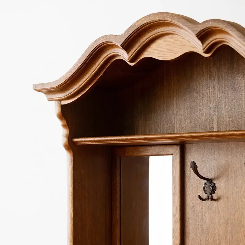 b25-1 French solid wood home retro old carved European medium and ancient wardrobe
b25-1 French solid wood home retro old carved European medium and ancient wardrobe