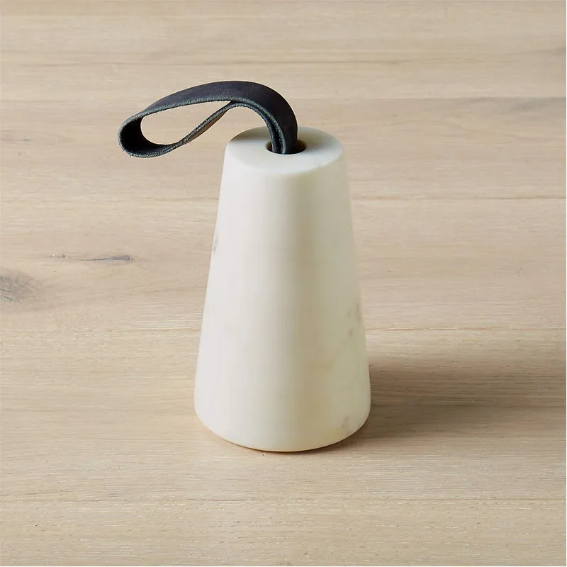 100% Natural Marble Door Stopper, Modern Luxury Creative Decor for Bathroom & Bedroom
100% Natural Marble Door Stopper, Modern Luxury Creative Decor for Bathroom & Bedroom