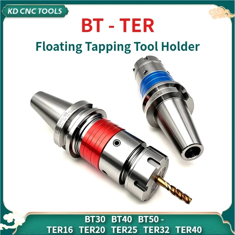 BT30 BT40 BT50 Floating Tap Holder Tool Holder TER16 TER20 TER25 TER32 VER ETP Flexible Micro Compensation Tapping Tool Holder
BT30 BT40 BT50 Floating Tap Holder Tool Holder TER16 TER20 TER25 TER32 VER ETP Flexible Micro Compensation Tapping Tool Holder