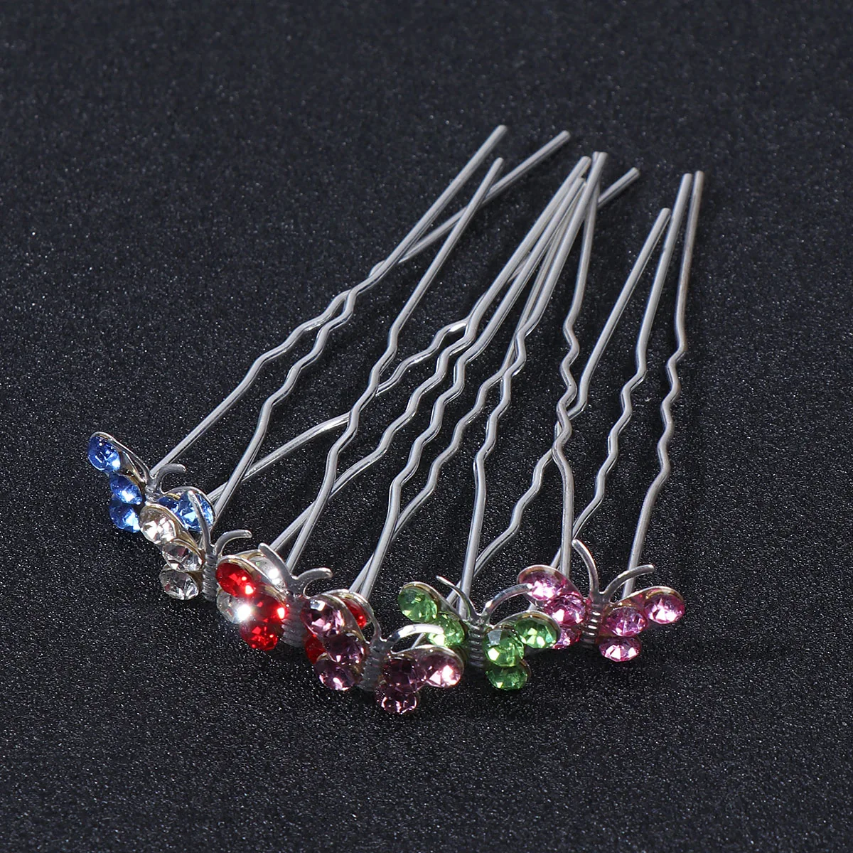 30pcs Rhinestone Butterfly Hairpin Women Accessories Wedding Bridal Hair Stick Chopsticks Shining Design Luxury
30pcs Rhinestone Butterfly Hairpin Women Accessories Wedding Bridal Hair Stick Chopsticks Shining Design Luxury